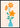 Fleur Orange poster