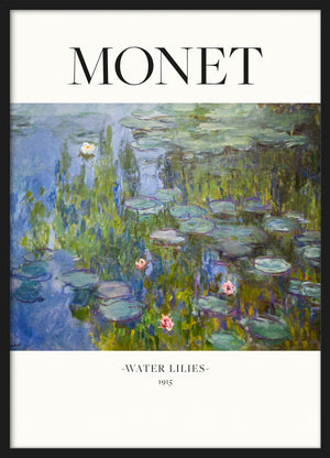 Claude monet poster