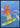 Surfing Cocktail Cat Poster