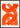 Orange Brushstroke Poster