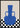 Azure Vase Chessboard Poster