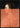 Orange Portrait Poster