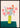 Färgglada randiga blommor poster