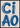 Bold Blue Ciao Poster