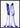 Two blue figures poster
