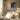 Geometriska former i svart och guld poster