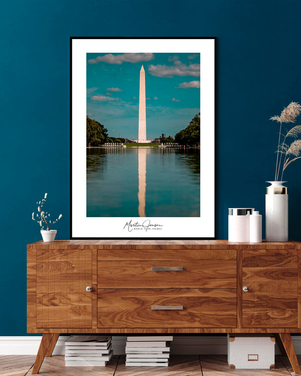 Martin Jensen world tour poster // Washington Monument