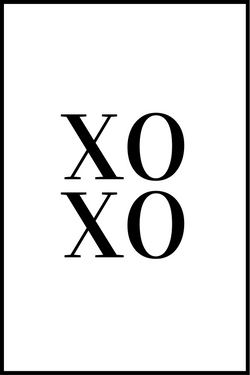 XOXO poster