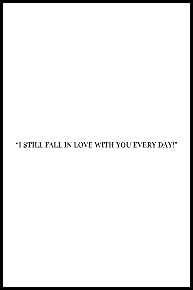 I still fall in love poster