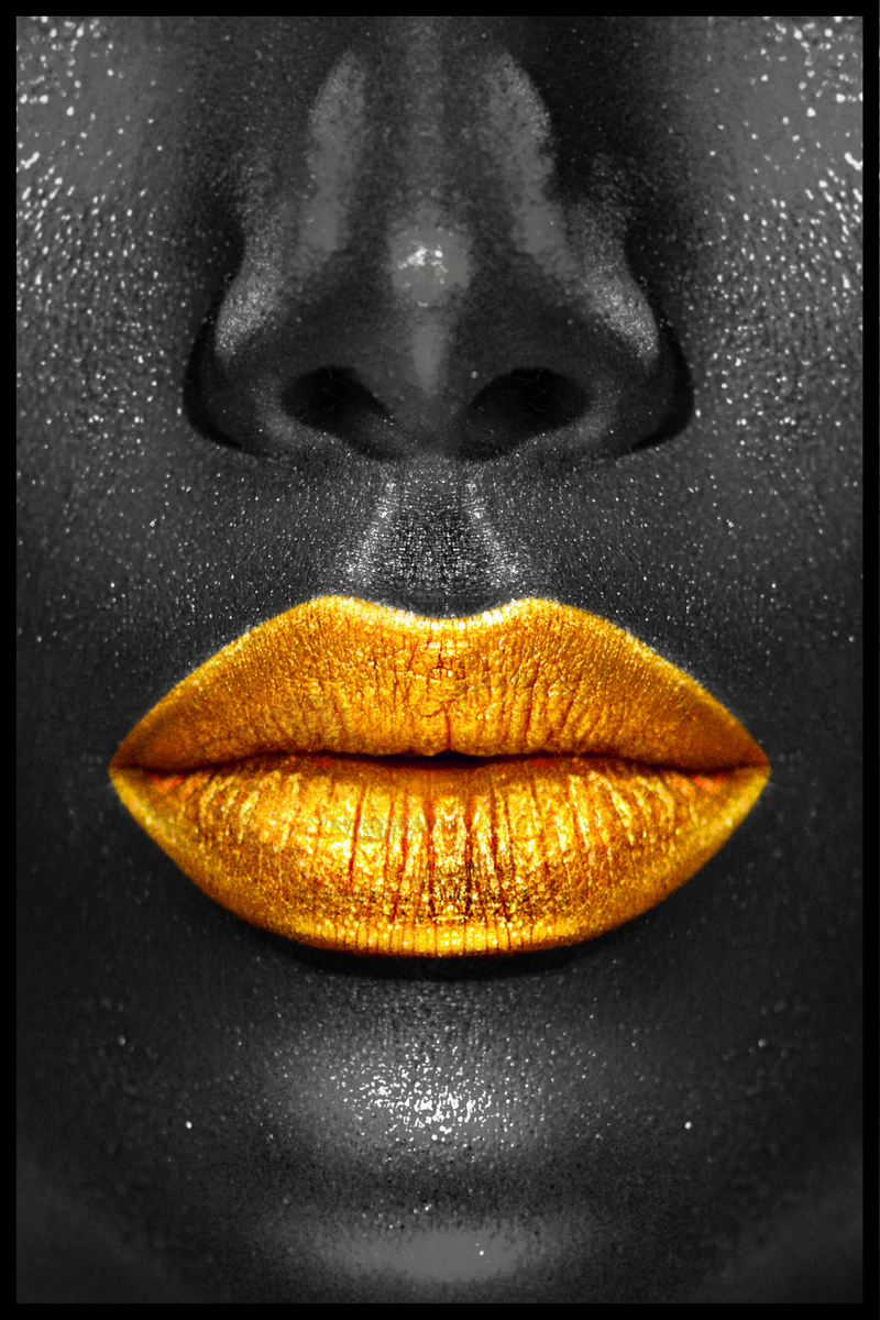 Golden kiss poster