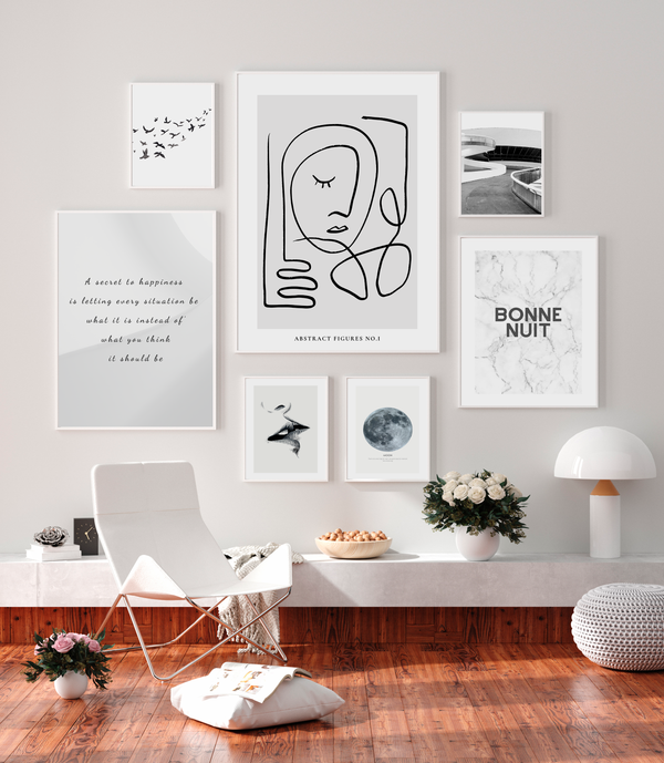 A secret to happiness plakater